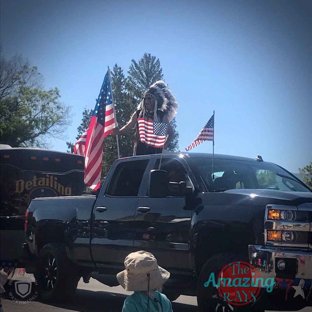 Small Town Independence Day Parade The Amazing Rays